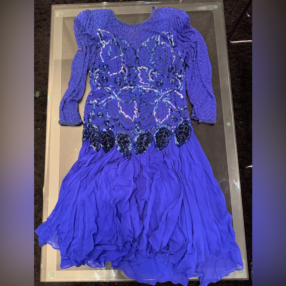 Oleg Cassini silk dress